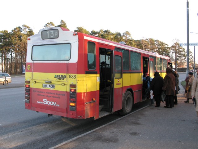 838 - 2007.01.10, Autobussikoondise peatus