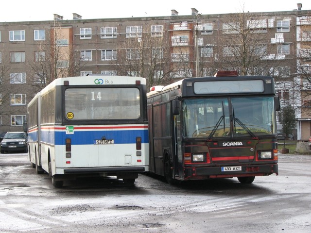 Volvo B10M - Ajokki 8500 ja Scania CN113 -  MaxCi 
Bussipark