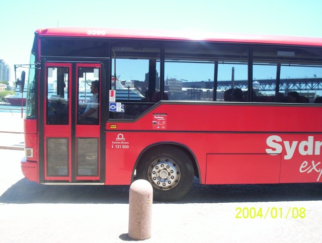 Sydney ekskursioonibuss, 08.01.2004